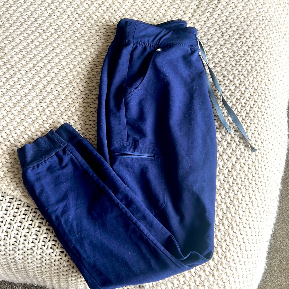 FIGS Zamora S/TALL jogger Navy blue scrub pants